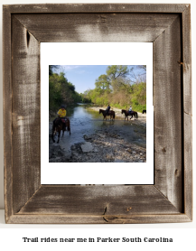 trail rides near me in Parker, South Carolina